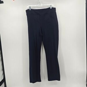 Yogipace Womens Navy Blue Straight Leg Yoga Pants 4-Pocket 2XL